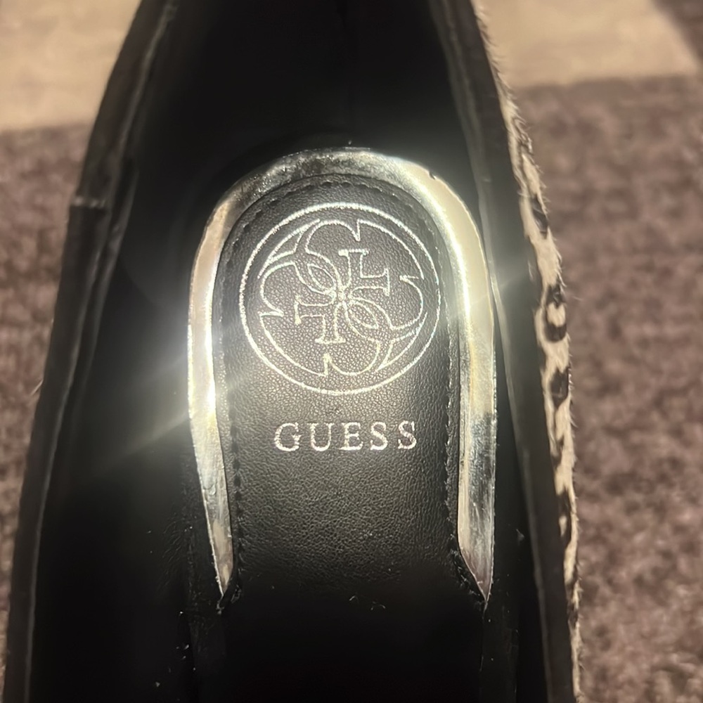 GUESS Animal Print High heels Size 7 - Picture 4 of 6